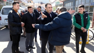 BaÅ?kan KalaycÄ± Mansurdede Mahallesi EsnafÄ±nÄ± Ziyaret Etti