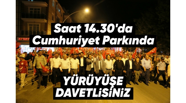 MHP'den "KucaklaÅ?ma Vakti" yürüyüÅ?üne davet