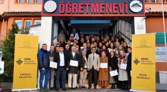 Karaman Öğretmen Akademileri İlk Dönemini Başarıyla Tamamladı