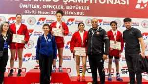 KARAMANLI SAMBO SPORCULARINDAN TÜRKİYE ŞAMPİYONASI'NDA BÜYÜK BAŞARI
