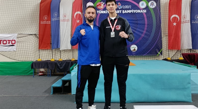 Mehmet Çetin ve Enes Malik Akgöz'ten Türkiye Derecesi