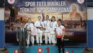 Karaman'da Minikler Türkiye Judo Şampiyonası Nefes Kesti