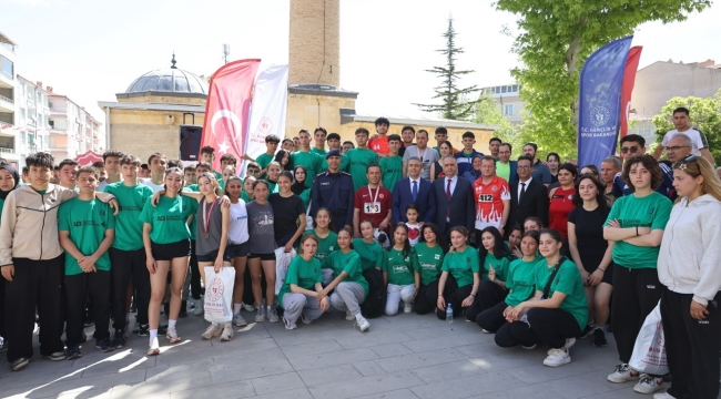 Karaman'da Türk Dili ve Spor Bir Araya Geldi