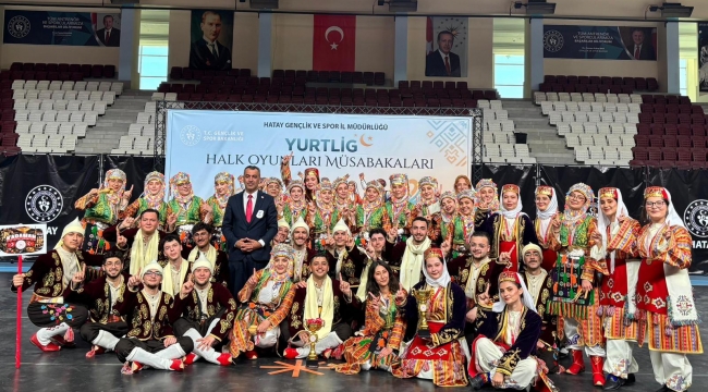KARAMAN YURTLİG HALK OYUNLARI EKİBİNDEN TÜRKİYE ŞAMPİYONLUĞU