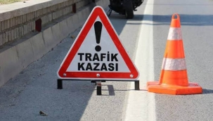 Kavşakta Kaza: Motosiklet Sürücüsü Yaralandı