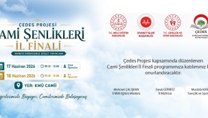 KMÜ'de Manevi Değerler Temalı Cami Şenlikleri Programı